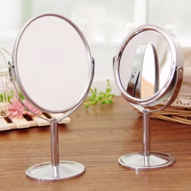 Rotating Desktop Mirror Double Faced alternate view